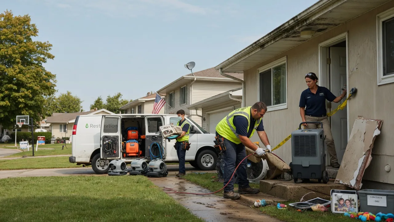 Water Damage Restoration in Caro, MI near me